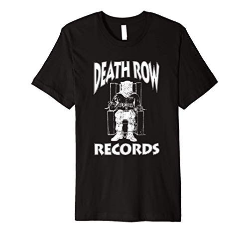 Death Row Records White Logo Premium T-Shirt