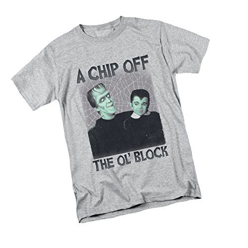 Chip Off The Ol Block -- The Munsters Adult T-Shirt X-Large