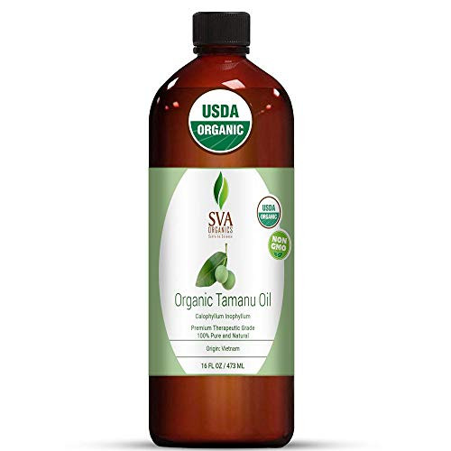 SVA Organics Tamanu Oil Organic Cold Pressed 16 Oz USDA Pure Natural Unrefined Carrier Oil for Face Skin Care Soap Making Hair Body Care SVA Organics Tamanu Oil Organic Cold Pressed 16 Oz USDA Pure Natural Unrefined Carrier Oil for Face Skin Care Soap Making Hair Body Care