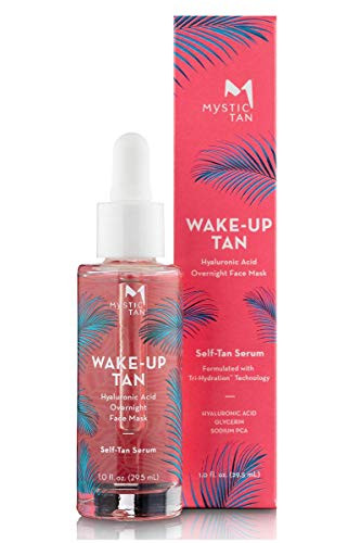 Mystic Tan Wake Up Tan Face Self Tanner Serum with Hyaluronic Acid 1_0 fl_ oz  29_5 ml