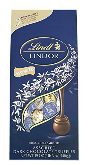 Lindt Lindor Assorted Dark Chocolate Truffles 19 Oz Lindt Lindor Assorted Dark Chocolate Truffles 19 Oz