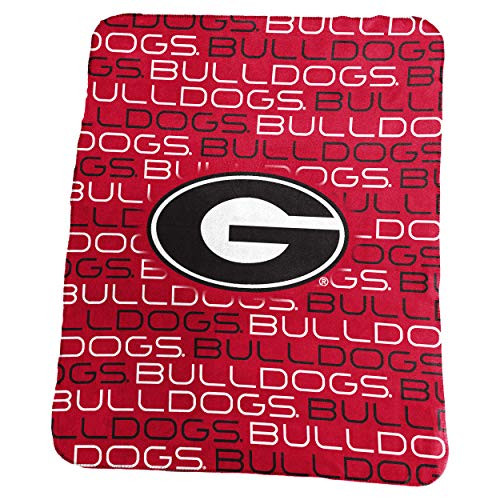 Logo Brands NCAA Georgia Bulldogs Classic Fleece One Size
