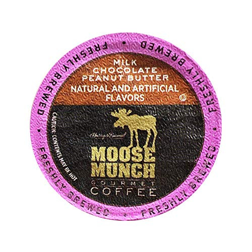 Moose Munch Coffee by Harry   David Milk Chocolate Peanut Butter 35 Single Serve Cups