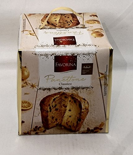 Favorina Italian Panettone Classic Recipe 2_2 Pounds 1kg  Italian Import
