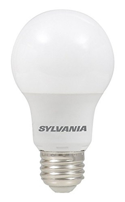 SYLVANIA 40W Equivalent LED Light Bulb A19 Lamp 4 Pack Daylight Energy Saving   Longer Life Value Line Medium Base Efficient 6W 5000K