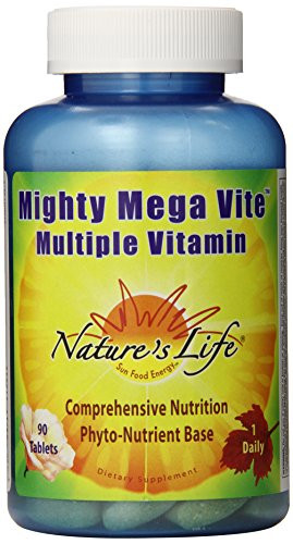 Natures Life Mega Vite Multiple Vitamin 90 Tablets