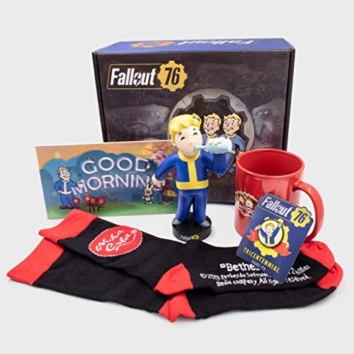 Culturefly Fallout 76 Collectors Box - 5 Exclusive Items Including Party Boy Vinyl Figure Culturefly Fallout 76 Collectors Box - 5 Exclusive Items Including Party Boy Vinyl Figure