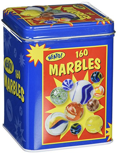 Toysmith Marbles in a Tin Box