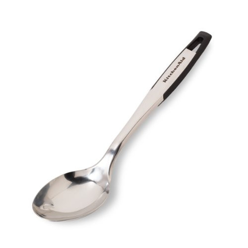 KitchenAid Gourmet Stainless Steel Soft Basting Spoon KitchenAid Gourmet Stainless Steel Soft Basting Spoon