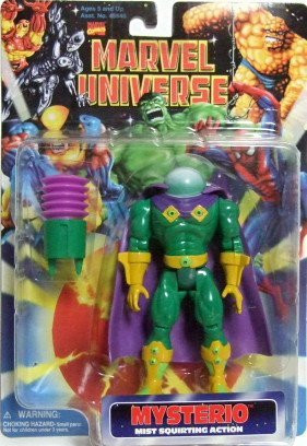 Spider-Man Marvel Universe Mysterio with Mist Squirting Action