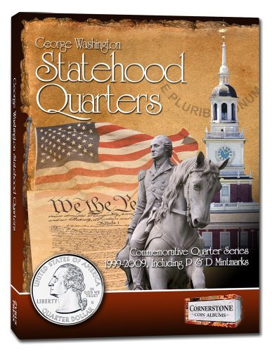 Statehood Quarter Album 1999-2009 P d   STATEHOOD QUARTER ALBUM 1999-2 Hardcover