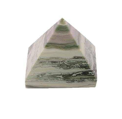 Aatm Natural Healing Gemstone Pyramid Serpentine 2-2_5 Inches