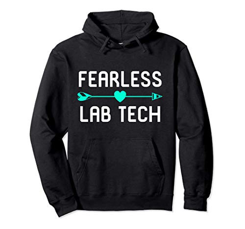 Fearless Lab Tech Medical Research Professional Scientist Pullover Hoodie