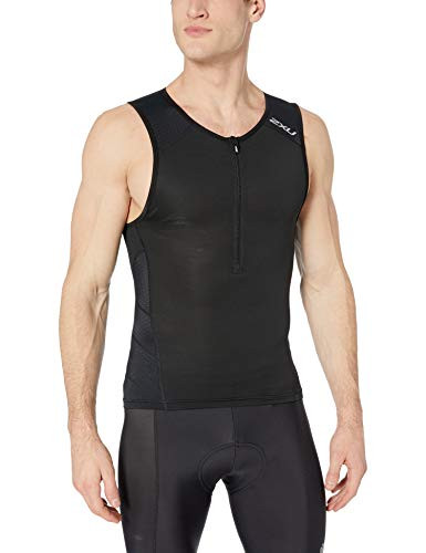 2XU Perform Tri Singlet BlackBlack X-Large