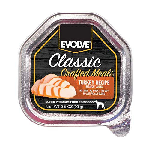 Evolve Classic Crafted Meals Turkey Recipe Dog Food
