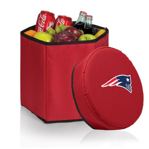 NFL New England Patriots Bongo Insulated Collapsible Cooler Red NFL New England Patriots Bongo Insulated Collapsible Cooler Red