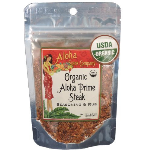 Organic Aloha Prime Steak Seasoning Rub 4 Pack Organic Aloha Prime Steak Seasoning Rub 4 Pack