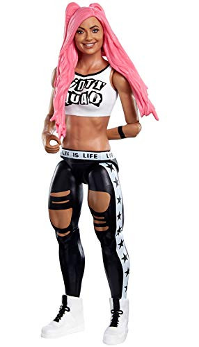 WWE Liv Morgan World Builder Basic Series 110 Action Figure in 6-inch Scale with Articulation   Ring Gear