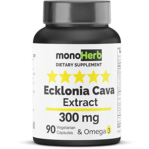 Ecklonia Cava Extract 300 mg per Capsule - 90 Vegetarian Capsules