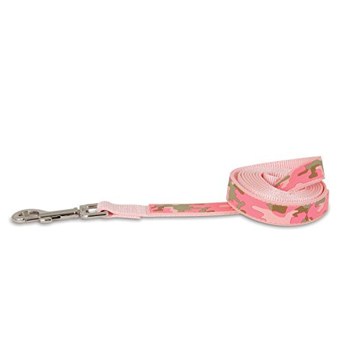 Ruff Maxx Rubber Leash Pink Camo 34 x 6