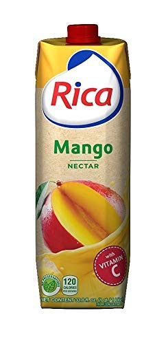 Mango Nectar RICA 1 Lt with Vitamin C 6 pack