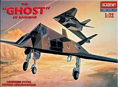 172 Lockheed F-117a Stealth Fighter Model Plane