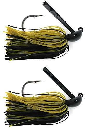 Reaction Tackle Flipping Jigs 3/8 oz Green Pumpkin/Black