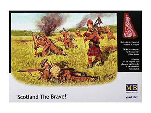 Masterbox 135 Scale Scotland The Brave - Plastic Model Building Set  3547