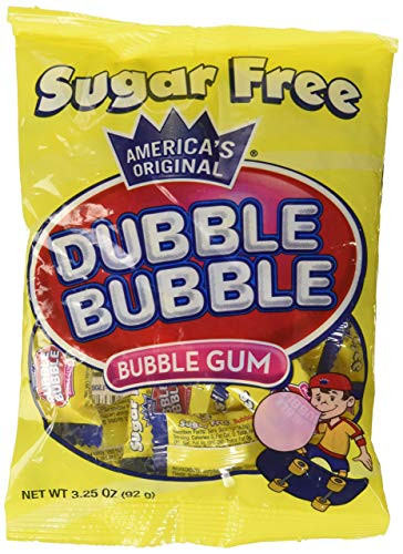 Dubble Bubble Sugar Free Gum - 3_25 oz 4 Pack
