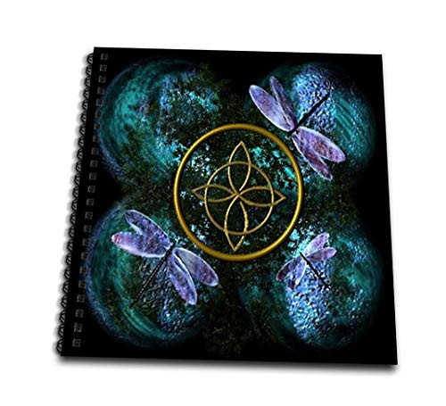 3dRose db-31621-1 Celtic Knot Celtic Design-Drawing Book 8 by 8-Inch