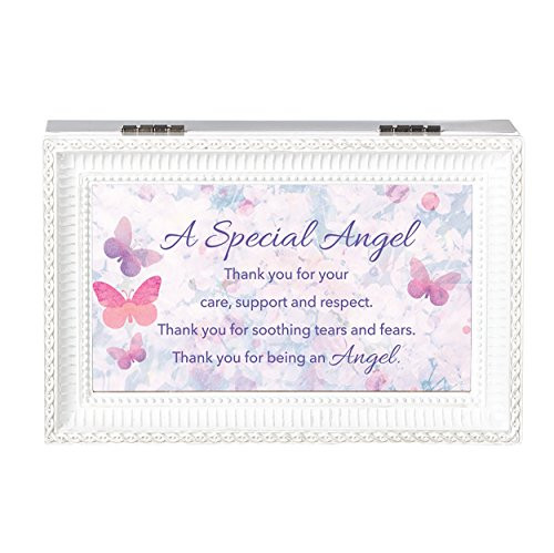 Roman Caring Angel White Small Box amongst us