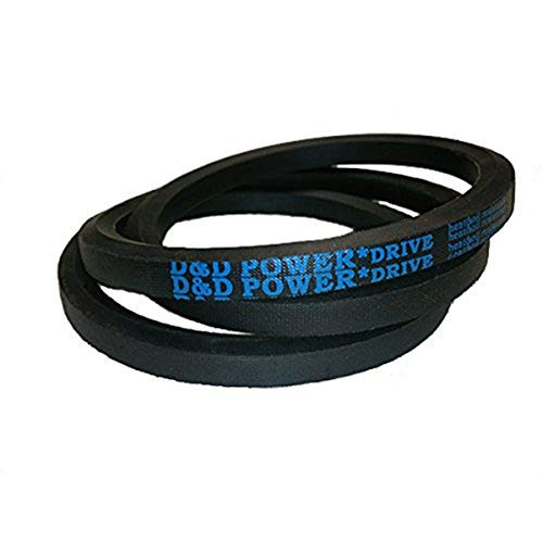 D D PowerDrive 1700345 Simplicity Manufacturing Replacement Belt 1 Number of Band Rubber