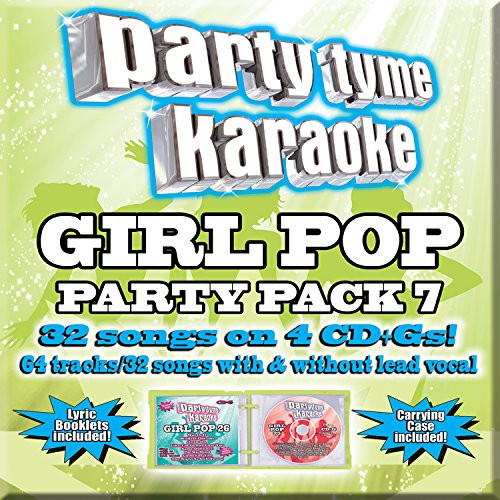 Party Tyme Karaoke - Girl Pop Party Pack 7 4 CDG3232-Song Party Pack