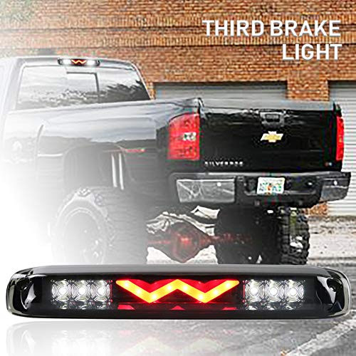 Rear Roof Center LED 3rd Brake Lights Stop Lamp For 99-06 SilveradoGMC Sierra 1500-3500 2007 SilveradoGMC Sierra 1500-3500HD Classic 01-06 SilveradoGMC Sierra 1500-3500HD Rear Roof Center LED 3rd Brake Lights Stop Lamp For 99-06 SilveradoGMC Sierra 1500-3500 2007 SilveradoGMC Sierra 1500-3500HD Classic 01-06 SilveradoGMC Sierra 1500-3500HD