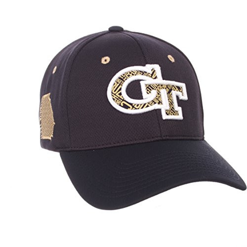 NCAA Zephyr Georgia Tech Mens Rambler Hat X-Large Team Color
