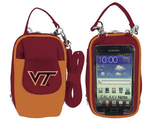 Charm14 NCAA Virginia Tech Hokies Crossbody Cell Phone Purse XL -Fits All Phones Charm14 NCAA Virginia Tech Hokies Crossbody Cell Phone Purse XL -Fits All Phones