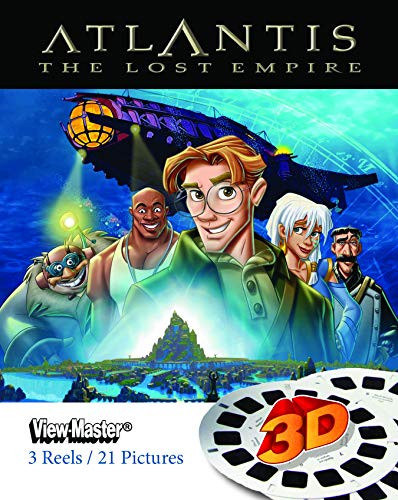 Disneys Atlantis View-Master 3 Reel Set - 21 3D Images