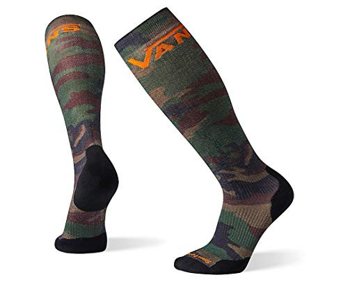 Smartwool PhD Vans Woodland Camo Print Light Elite Camo Medium Mens Shoe 6-8_5 Womens Shoe 7-9_5