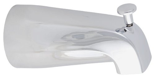 LDR 502 4250 Bath Tub Slip Fit Style Diverter Spout, Chrome