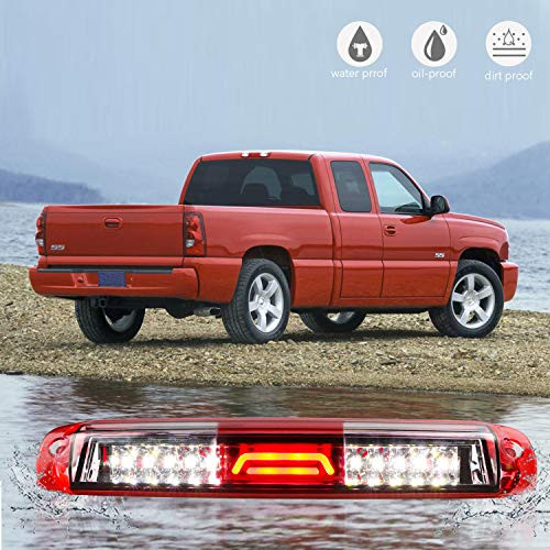 Third Brake Light High Mount Brake Tail Light for 99-06 SilveradoGMC Sierra 1500-3500 07 SilveradoGMC Sierra 1500-3500 HD Classic 01-06 SilveradoGMC Sierra 1500-3500HD Third Brake Light High Mount Brake Tail Light for 99-06 SilveradoGMC Sierra 1500-3500 07 SilveradoGMC Sierra 1500-3500 HD Classic 01-06 SilveradoGMC Sierra 1500-3500HD