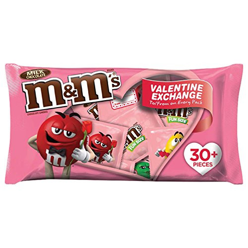 M&M'S Valentine's Milk Chocolate Fun Size Candy 14.0-Ounce Bag
