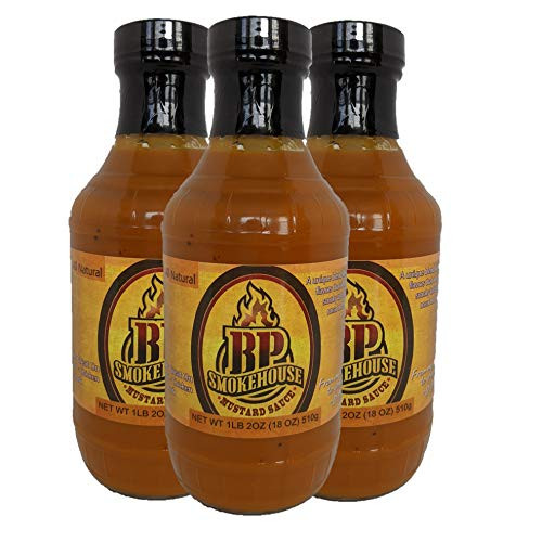 BP Smokehouse Artisan Barbecue Sauce - Mustard BBQ 3 Pack