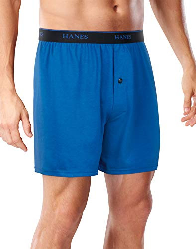 Hanes Mens FreshIQ Cool Comfort Breathable Mesh Boxer Briefs 4-Pack XL