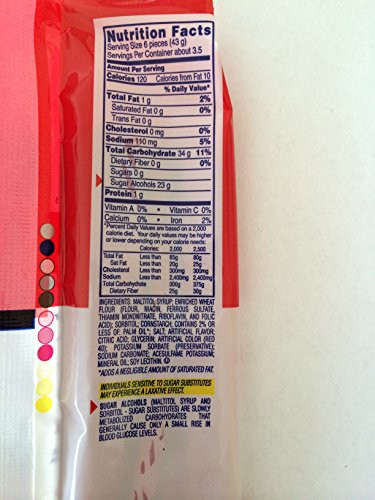 ArtMuseKitsMikash Twizzlers Sugar Free Strawberry Twists 5-Ounce Bags Pack of 6