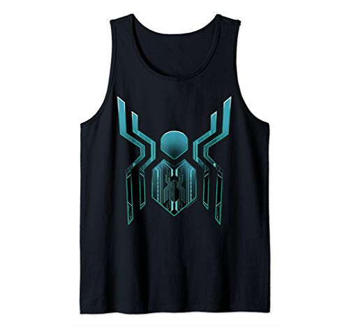 Marvel Spider-Man Far From Home Tech Spider Chest Symbol Tank Top Marvel Spider-Man Far From Home Tech Spider Chest Symbol Tank Top