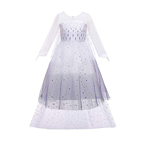 Tsyllyp Girls Princess Dress Reinstone Costume Toddler Ball Gown Halloween Party Cosplay