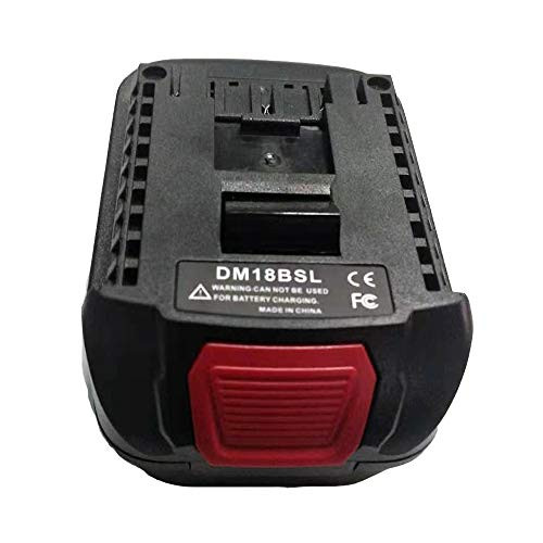 DM18BSL Battery Converter Adapter for Milwakee 18V M18 and for Dewalt 20V Li-ion Battery Used to for Bosch 18V Tool Battery