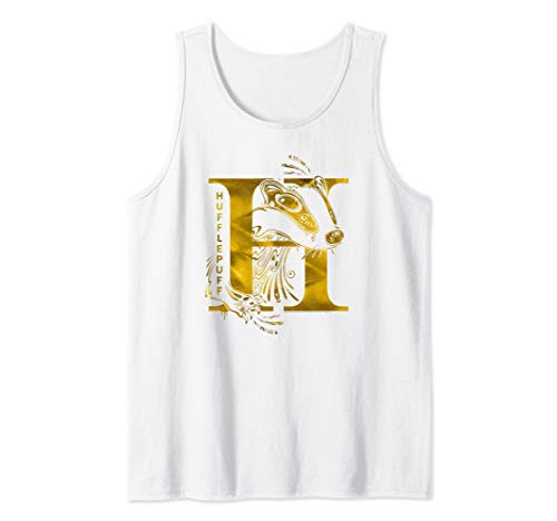 Harry Potter Hufflepuff H Logo Tank Top
