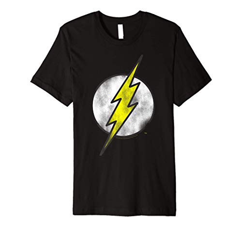 DC Comics The Flash Large Classic Chest Logo Premium T-Shirt