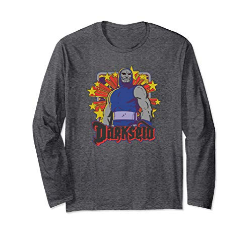 Justice League Darkseid Stars Long Sleeve T-Shirt Justice League Darkseid Stars Long Sleeve T-Shirt
